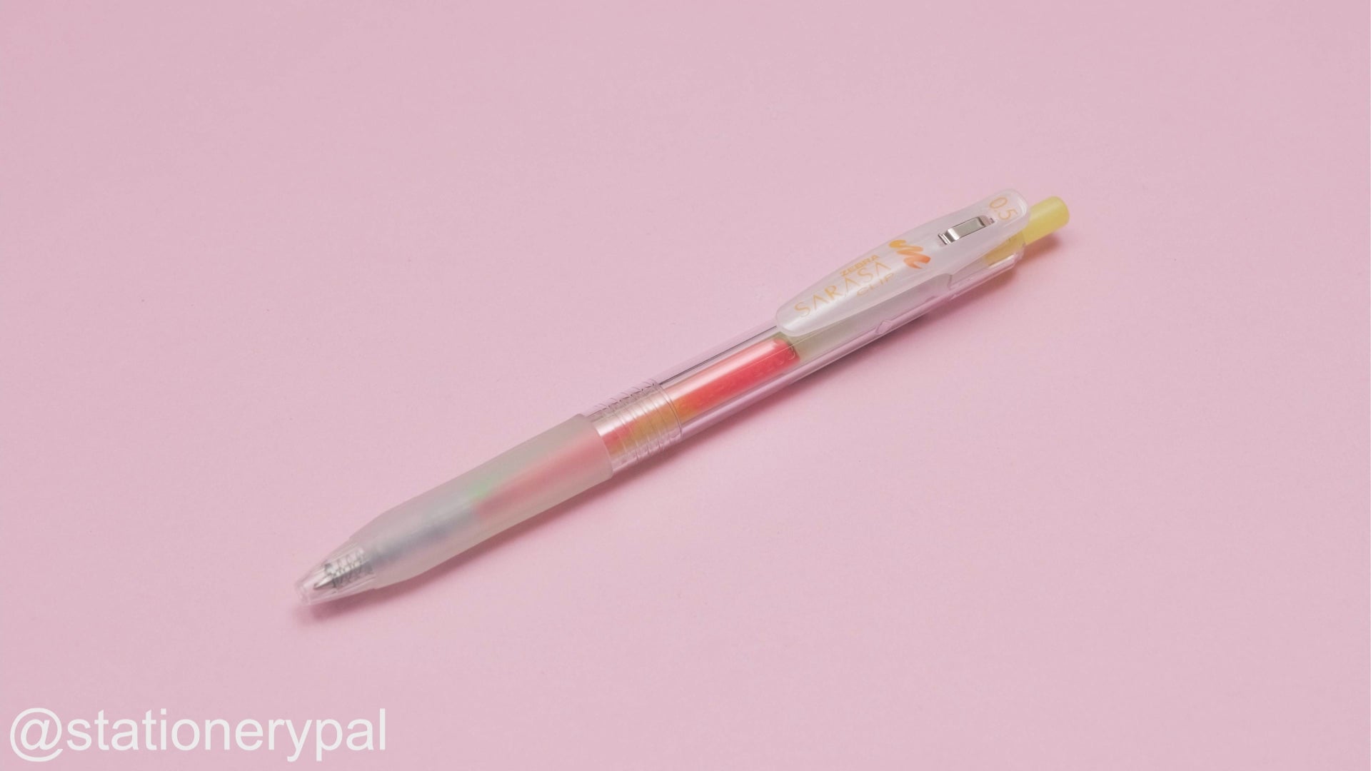 Zebra Sarasa Clip Marble Color Gel Pen - 0.5 mm - Tropical Mango