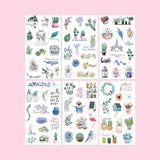 Leaf Stickers - Set of 6 - Stationery Pal