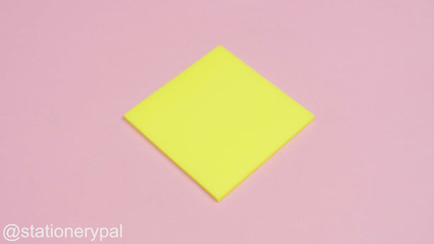 Neon Color Sticky Notes - Yellow