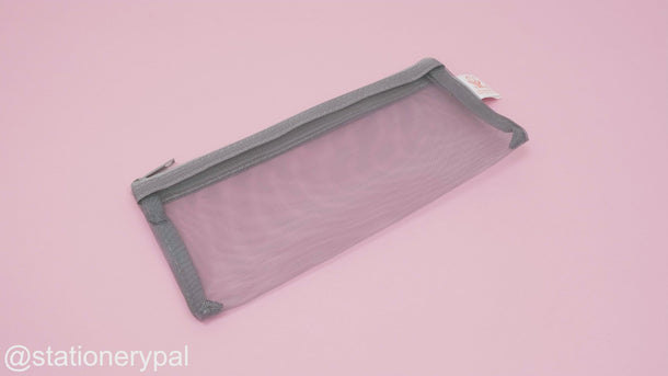 Translucent Pencil Pouch - Gray