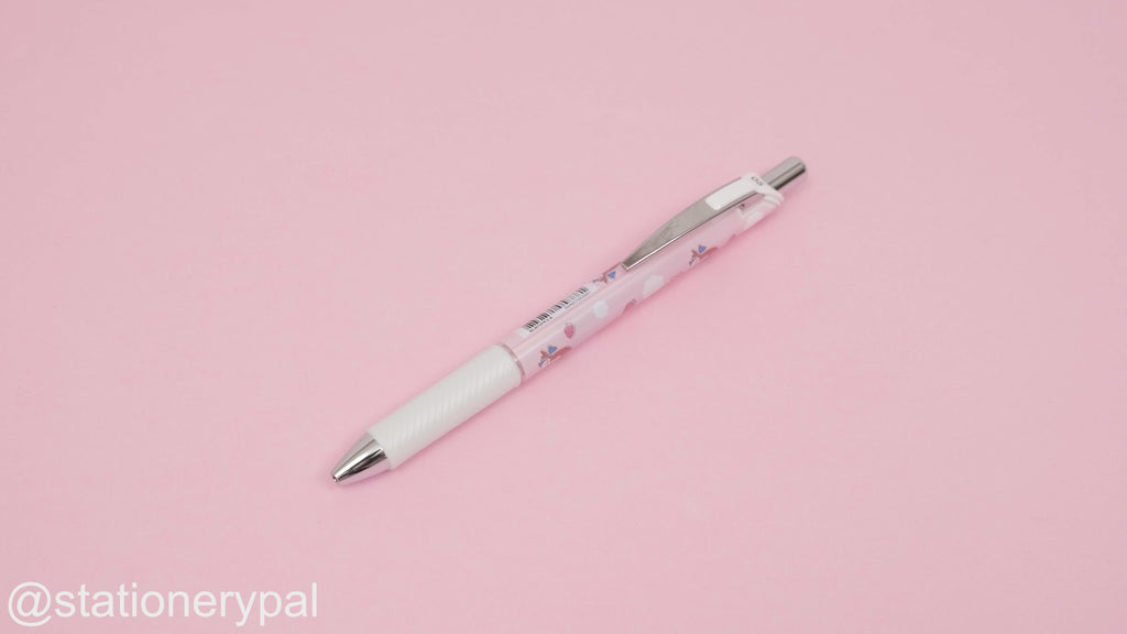 Pentel Energel × Fujiya Peko Gel Pen - 0.5 mm - Pink Body