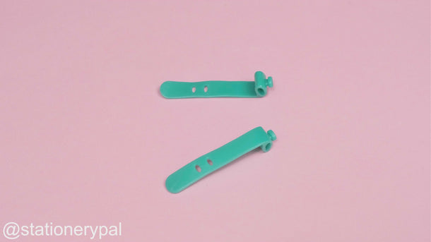 Silicone Cable Tie - Pack of 4 - Mint Green