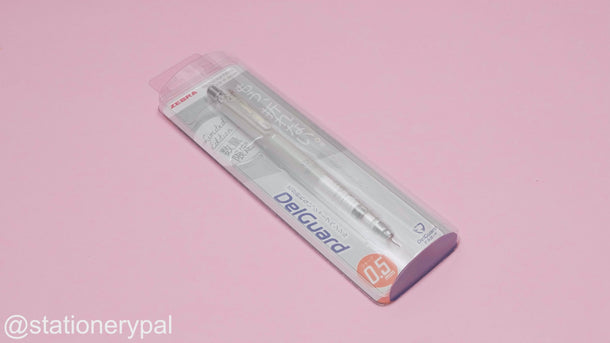 Zebra DelGuard Limited Edition Mechanical Pencil - 0.5 mm - Soft Pastel Series - Soft Gray