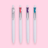 Uni-Ball One Gel Ink Ballpoint Pen Limited Edition - Fruit Tea Color - 0.38 mm - Recharge Set - Stationery Pal