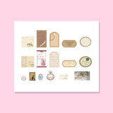 Vintage Scrapbooking Paper Kit - Letter - Stationery Pal