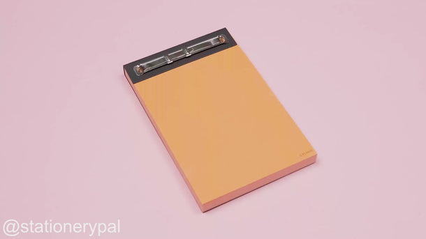 Belt Binding Notepad - Orange