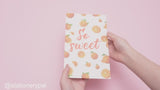 Orange Paper Bag - Sweet