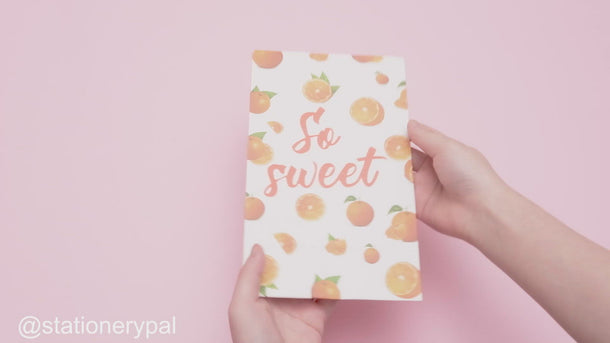 Orange Paper Bag - Sweet