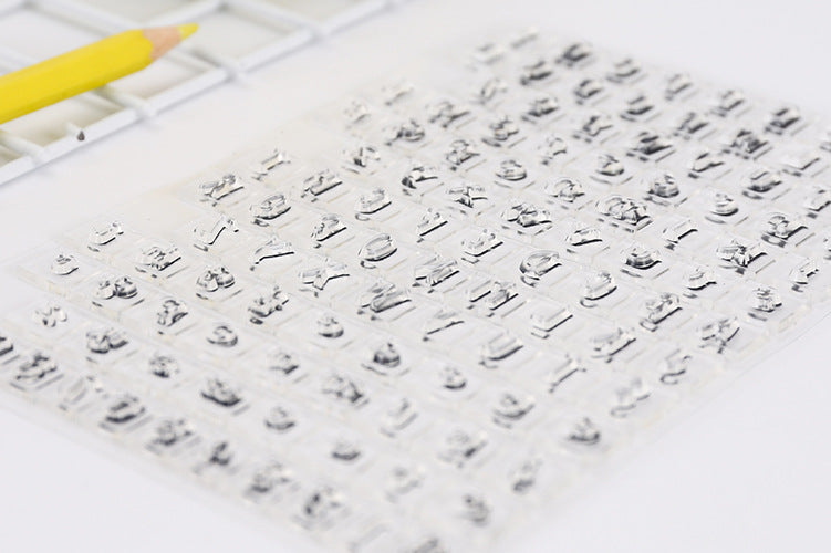 English Letters Clear Stamp - Stationery Pal - Online Shop Study & Office Supplies Planner Addict Scrapbooking Bullet Journal Bujo Pens Notebooks