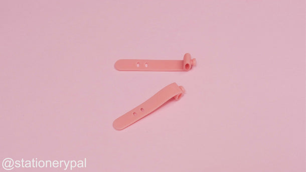 Silicone Cable Tie - Pack of 4 - Pink