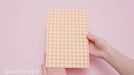 Grid Paper Bag - Orange