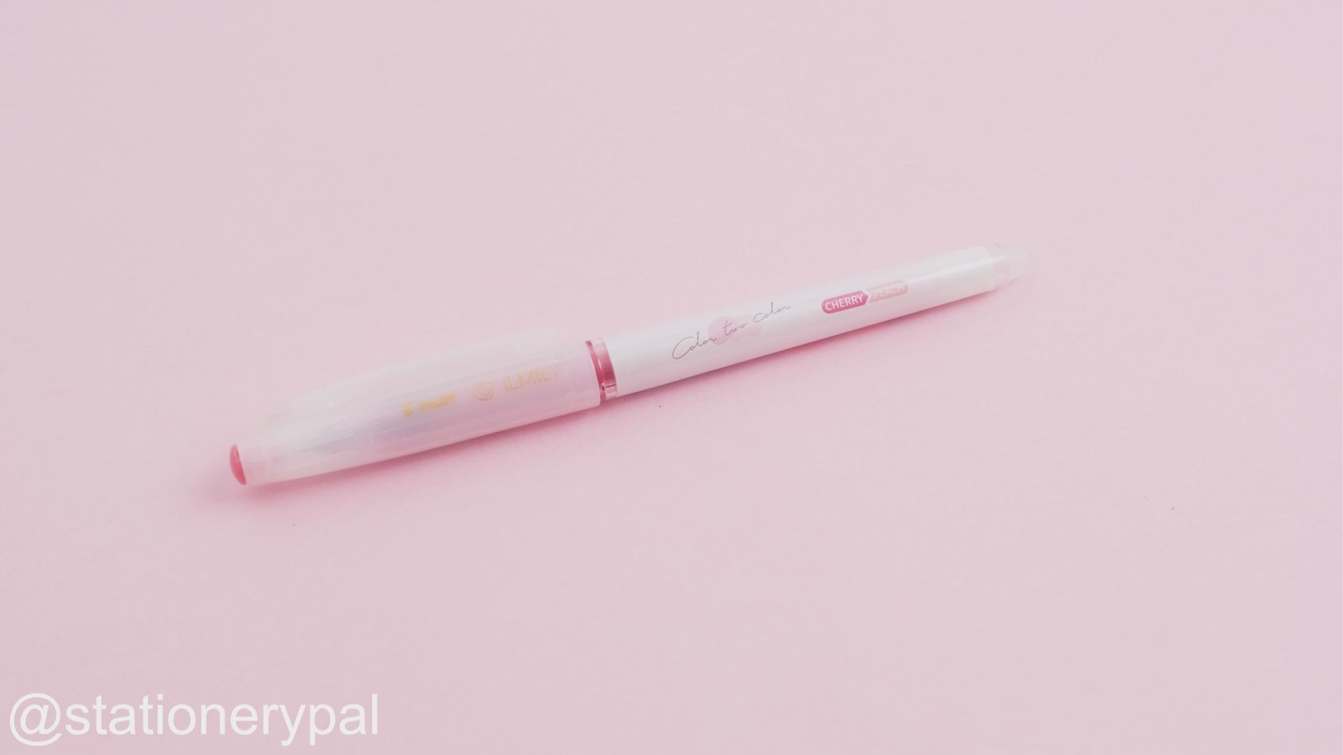 Pilot ILMILY Limited Edition Erasable Gel Pen - 0.4 mm - Cherry / Peach