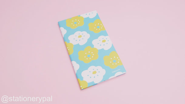 Kokuyo x SOU・SOU Notebook - B6 - 4 mm Grid - Flower