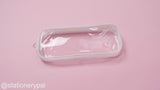 Transparent Pencil Pouch - White