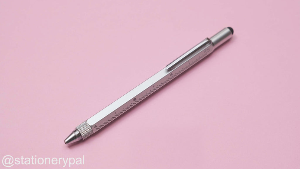 Multi-purpose Tool Pen - 0.5 mm - Silver Body
