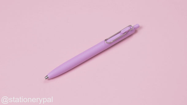 Uni-ball One F Gel Pen - 0.5 mm - Limited Color - Lilac Body