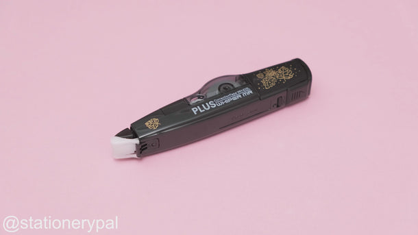 Plus Whiper Mr Limited Edition Correction Tape - Black Gold Series - Leaves