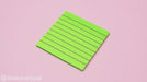 Neon Color Sticky Notes - Ruled - Green