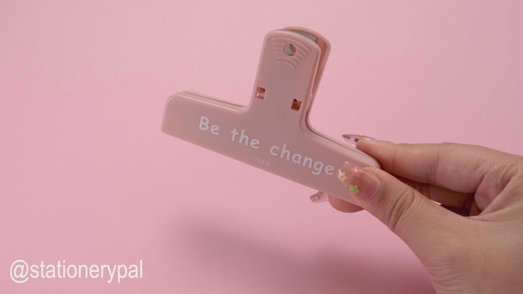 Pastel Paper Clip - Be The Change - Sakura