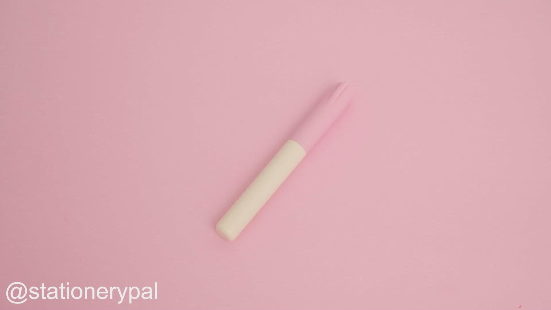 Sun-Star Stickyle Scissors - Compact Type - Pink X Ivory