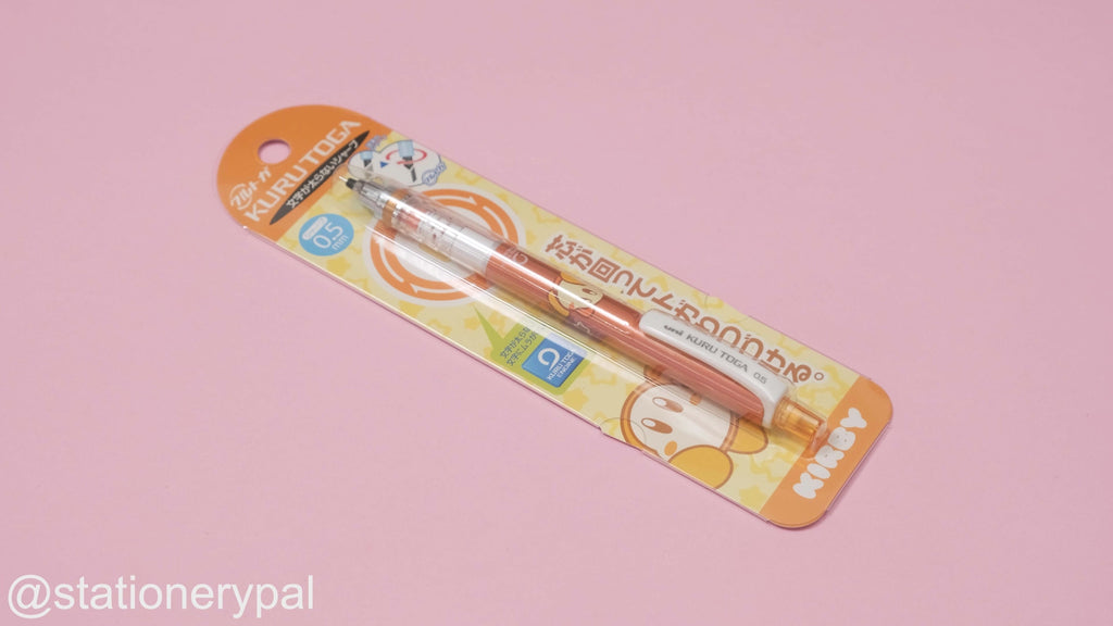 Uni-ball Kuru Toga x Sanrio Limited Edition Mechanical Pencil - 0.5 mm - Kirby