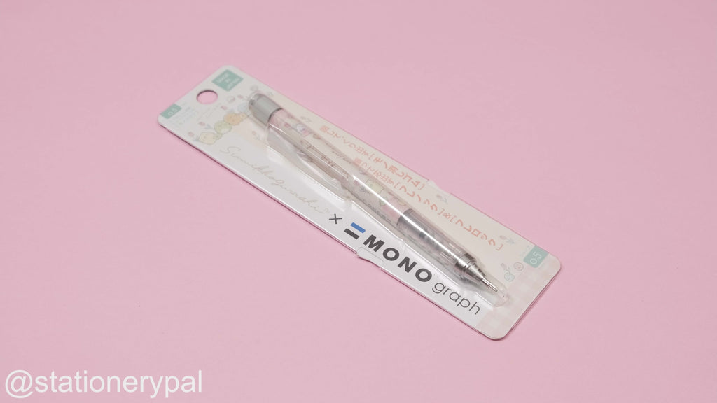 Tombow MONO Graph x Sumikko Gurashi Mechanical Pencil - 0.5 mm - Beige Body