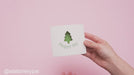 Mini Hollow Out Greeting Card - Tree