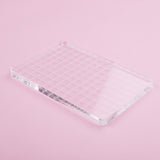 Acrylic Stamping Handle - Rectangle - 16*10 cm - Stationery Pal