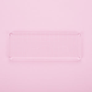 Acrylic Stamping Handle - Rectangle - 16*6 cm - Stationery Pal