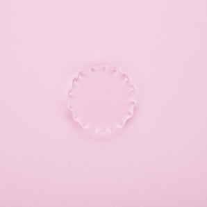 Acrylic Stamping Handle - Round - 5*5 cm - Stationery Pal