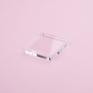 Acrylic Stamping Handle - Square - 5*5 cm - Stationery Pal