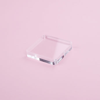 Acrylic Stamping Handle - Square - 5*5 cm - Stationery Pal