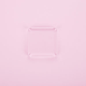 Acrylic Stamping Handle - Square - 5*5 cm - Stationery Pal