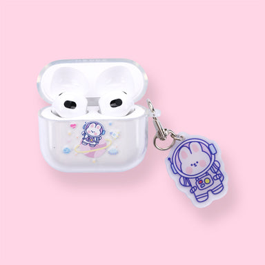 AirPods 3rd Generation Case - Astronaut Bunny - Transparent