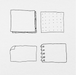 107 Digital Note Pads Sticker Bundle - Stationery Pal