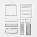 107 Digital Note Pads Sticker Bundle - Stationery Pal