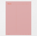 Digital Cornell Notes Make or Break - Pastel Pink - Stationery Pal