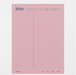 Digital Cornell Notes Make or Break - Cameo Pink - Stationery Pal