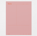 Digital Cornell Notes Make or Break - Pastel Pink - Stationery Pal