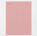 Digital Cornell Notes Make or Break - Pastel Pink - Stationery Pal