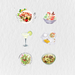 71 Digital Salad Stickers - Stationery Pal