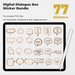 77 Digital Dialogue Box Sticker Bundle - Stationery Pal