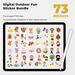 73 Digital Outdoor Fun Sticker Bundle - Stationery Pal
