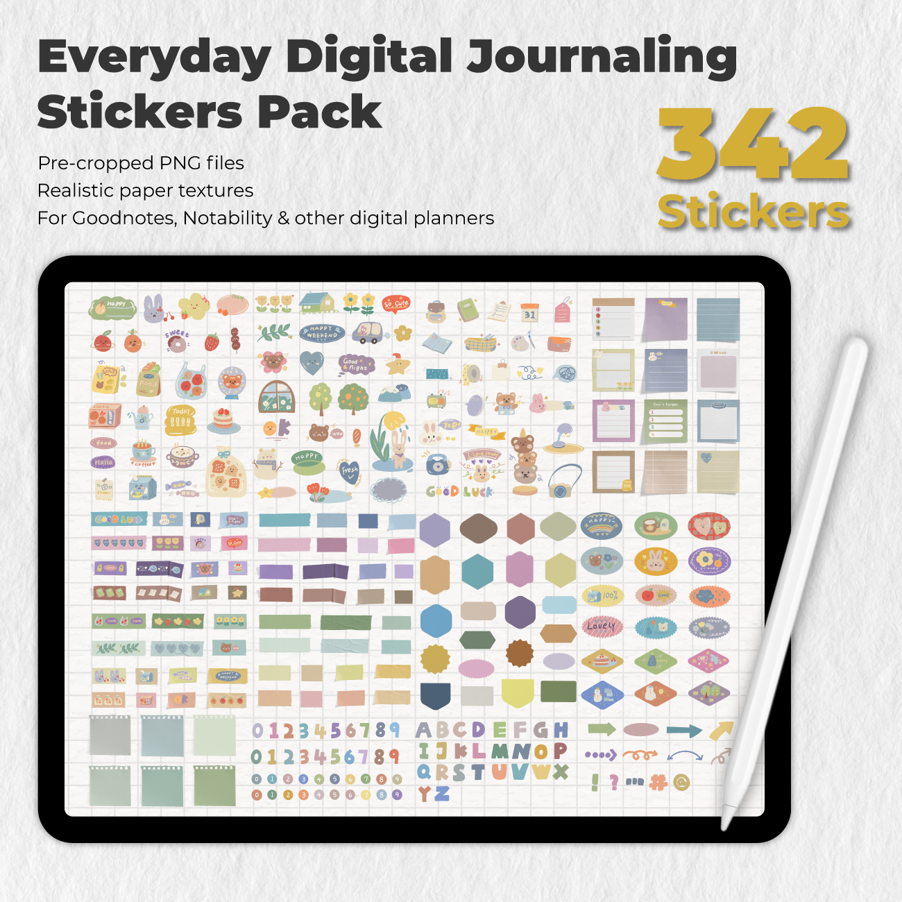 6 Sheets of Journal Stickers. Journaling Stickers, Scrapbook Supplies,  Paper Stickers, Stationery, Journaling Supplies -  Denmark