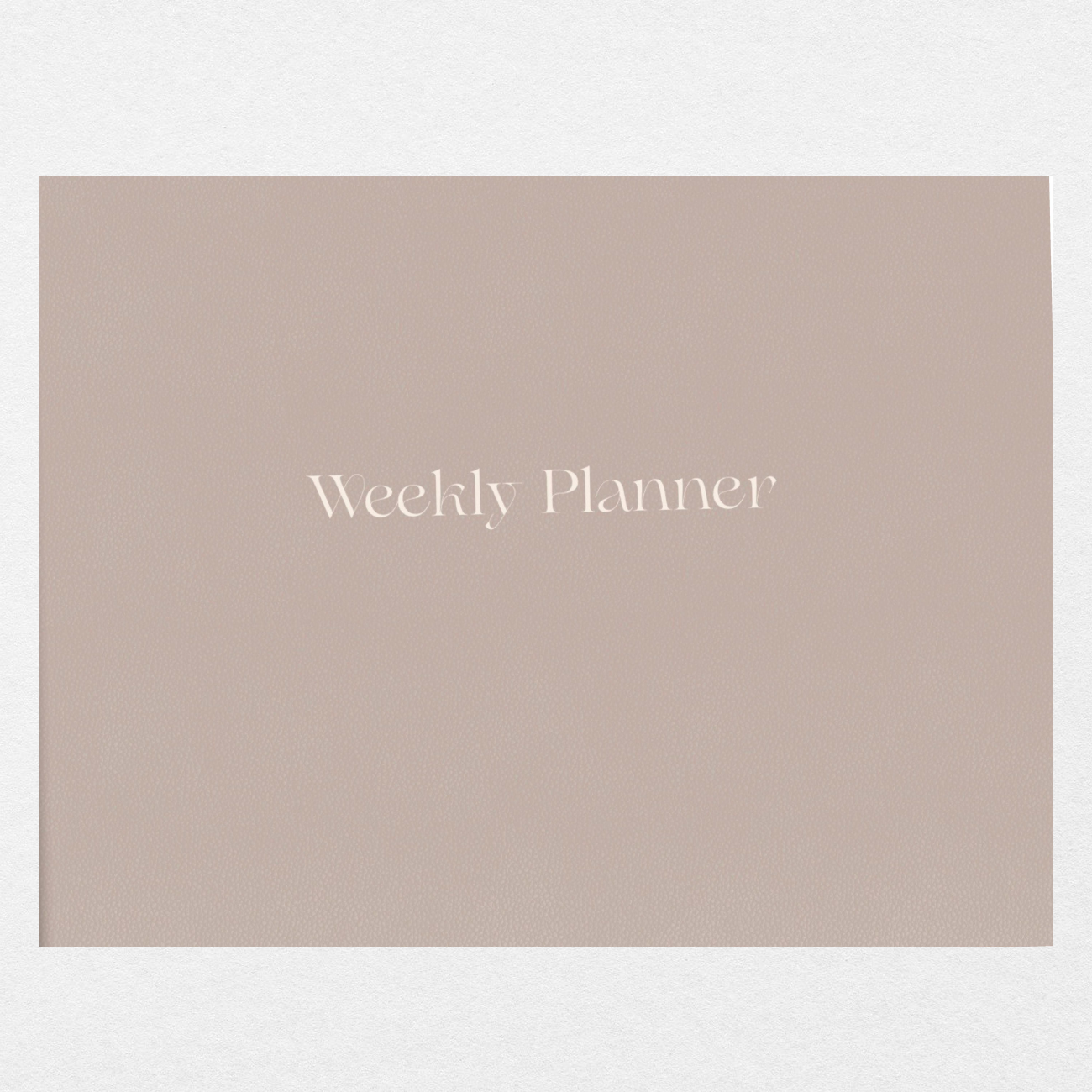 Digital 2023 Weekly Planner - Stationery Pal