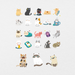 50 Digital Cute Cats Sticker Bundle - Stationery Pal