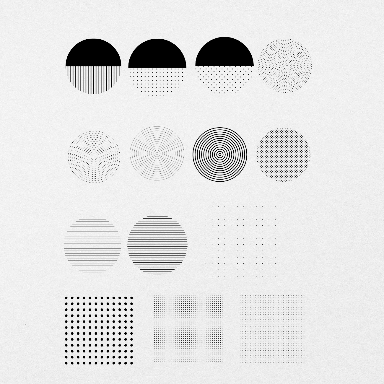 Black Abstract Sticker 191 Digital Black Abstract Sticker Bundle — Stationery Pal