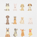 82 Digital Cute Dogs Sticker Bundle - Stationery Pal