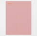 Digital Cornell Notes Make or Break - Pastel Pink - Stationery Pal