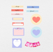 49 Digital Sweet Heart Sticker Bundle - Stationery Pal